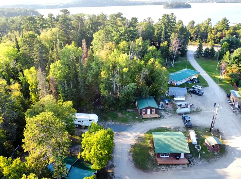 Websters Lodge  scenic lake view